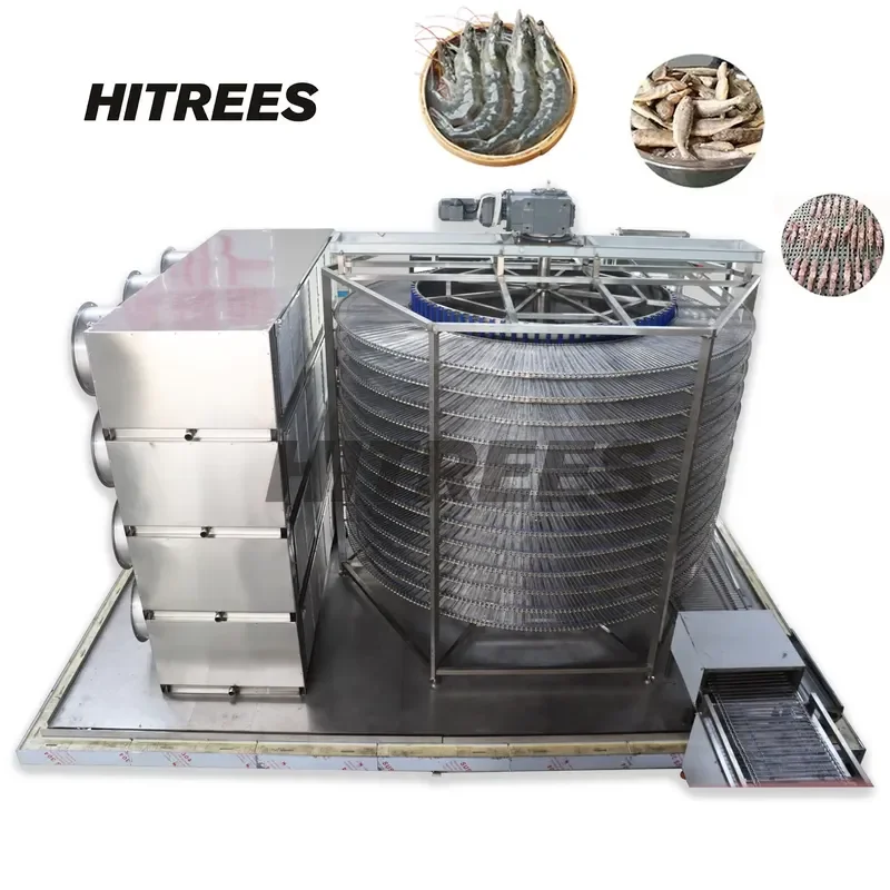 【2026】 Industrial Spiral Freezers Single Drum Spiral Freezer Double Drum Spiral Freezer