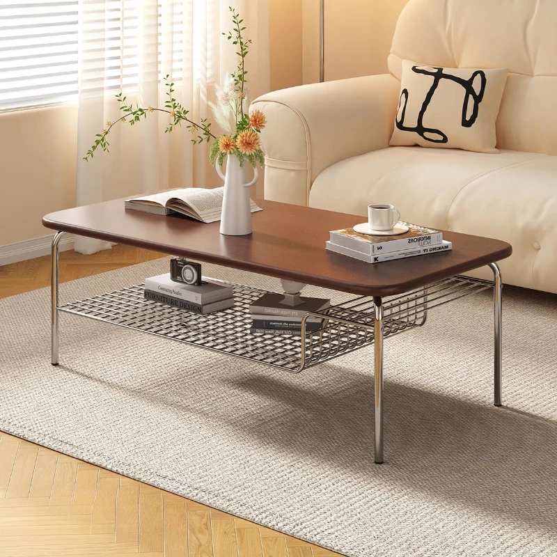 

Antique Aesthetic Coffee Table Japanese Living Room Simple Accessories Side Table Storage Unique Writing Mesas Bajas Furniture