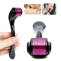 Derma Roller Microneedling Roller Micro Naald 540 0.2/0.25/0.3Mm Voor Gezicht Baard Haargroei Anti haaruitval Behandeling