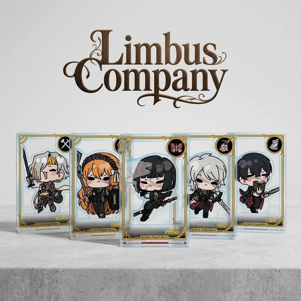Limbus Company Dante Yi Sang Ryoshu 10CM Acrylic Stand Keychain Anime Stand Desktop Ornament Collectible Gift For Game Fans
