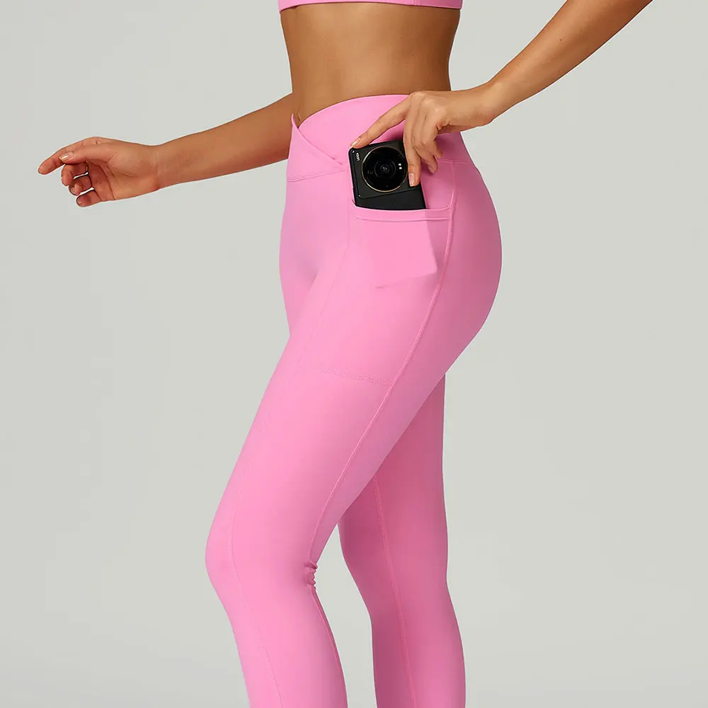 

Cross Waist Head Yoga Leggings Gym Pants Women Sexy High Waist Booty Lifting Leggings Pants Women Sports Clothing Fitness Wear