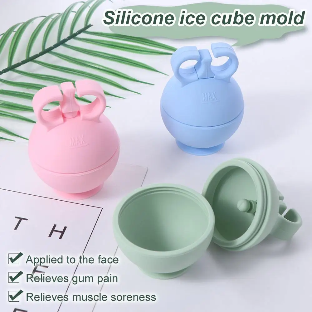 

Silicone Ice Roller Alleviate Puffiness Cooling Face Silicone Ice Cube Mold Cold Therapy Multi-functional Ice Massage Roller