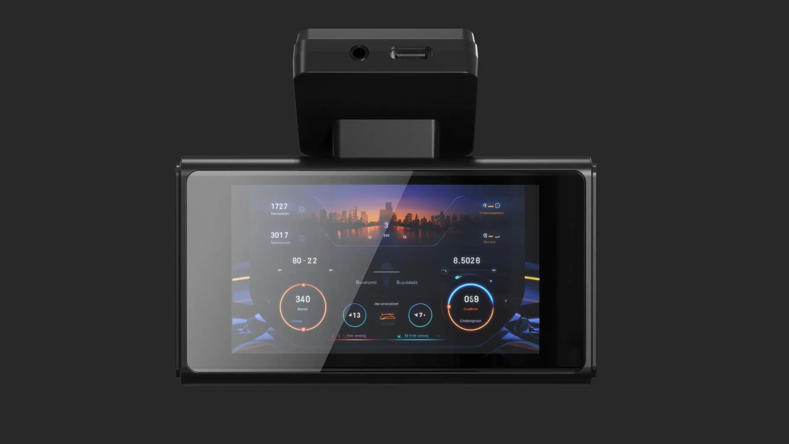 4G Dual Channel 3 Inch Front 2K+1080P GPS WiFi G-sensor Parking Monitor Dashcam Video Recorder for Driving Safety Recording