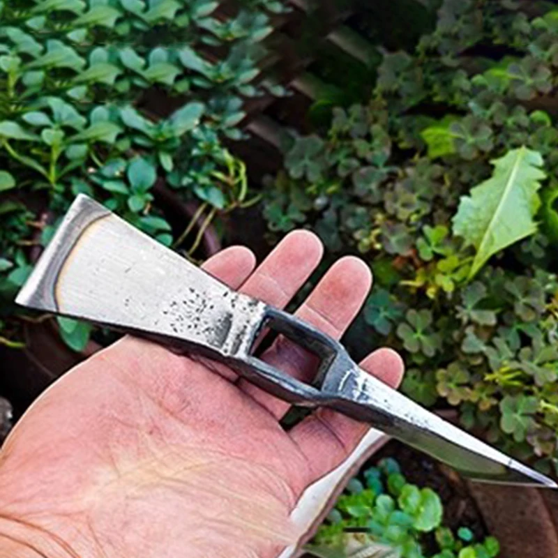 Gardening Pickaxe Agriculture Herbal Grains Hoe Grain Handle Digging Tools Multifunctional Portable Hand Pick Axe Geologist