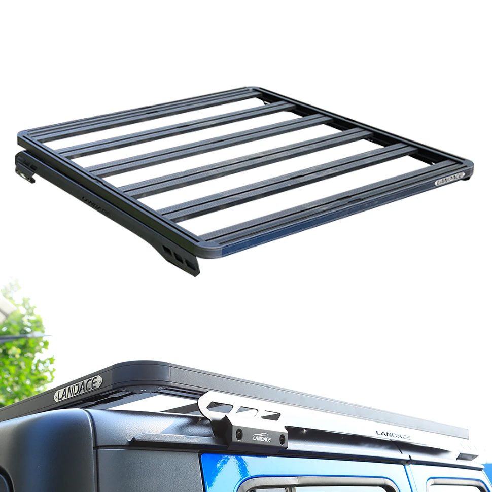 Off-road High Strength Practical Car Removable Roof Rack Rack Roof Car Cargo Carrier Car Top Rack Roof for Jeep Gladiator JT