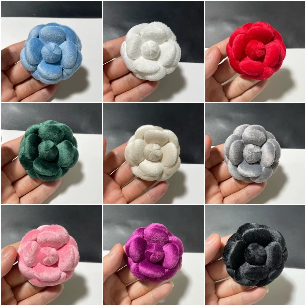 

6.1CM New High-end Velvet Super Shaped Flower Brooch Women's Jewelry Accessories Pin Clothing Dress Corsage