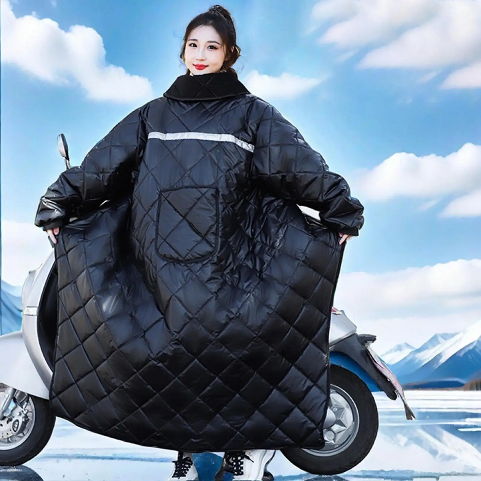 

Oxford Windproof Waterproof Cycling Windbreaker Jacket Men Women Road Mountain Bike Riding Motorcycle Scooter Outdoor Jacket