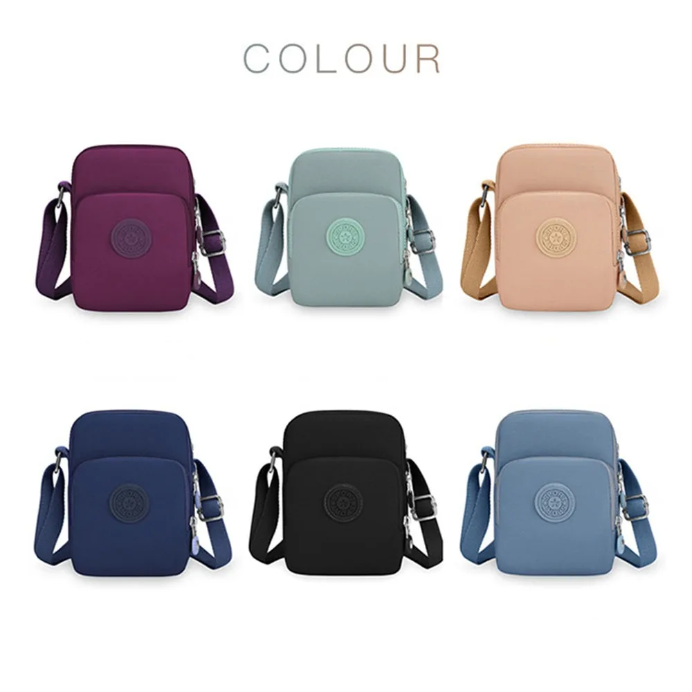 Tote Nylon Crossbody Bags Multifunctional Crossbody Travel Purse Shoulder Bag image 5