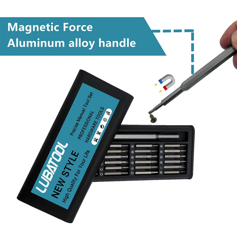 25 in 1 Precision Screwdriver Set Phillips Torx Magnetic Screw Driver Bit Professional Repair Tool Kit for IPhone Watch Camera view 2