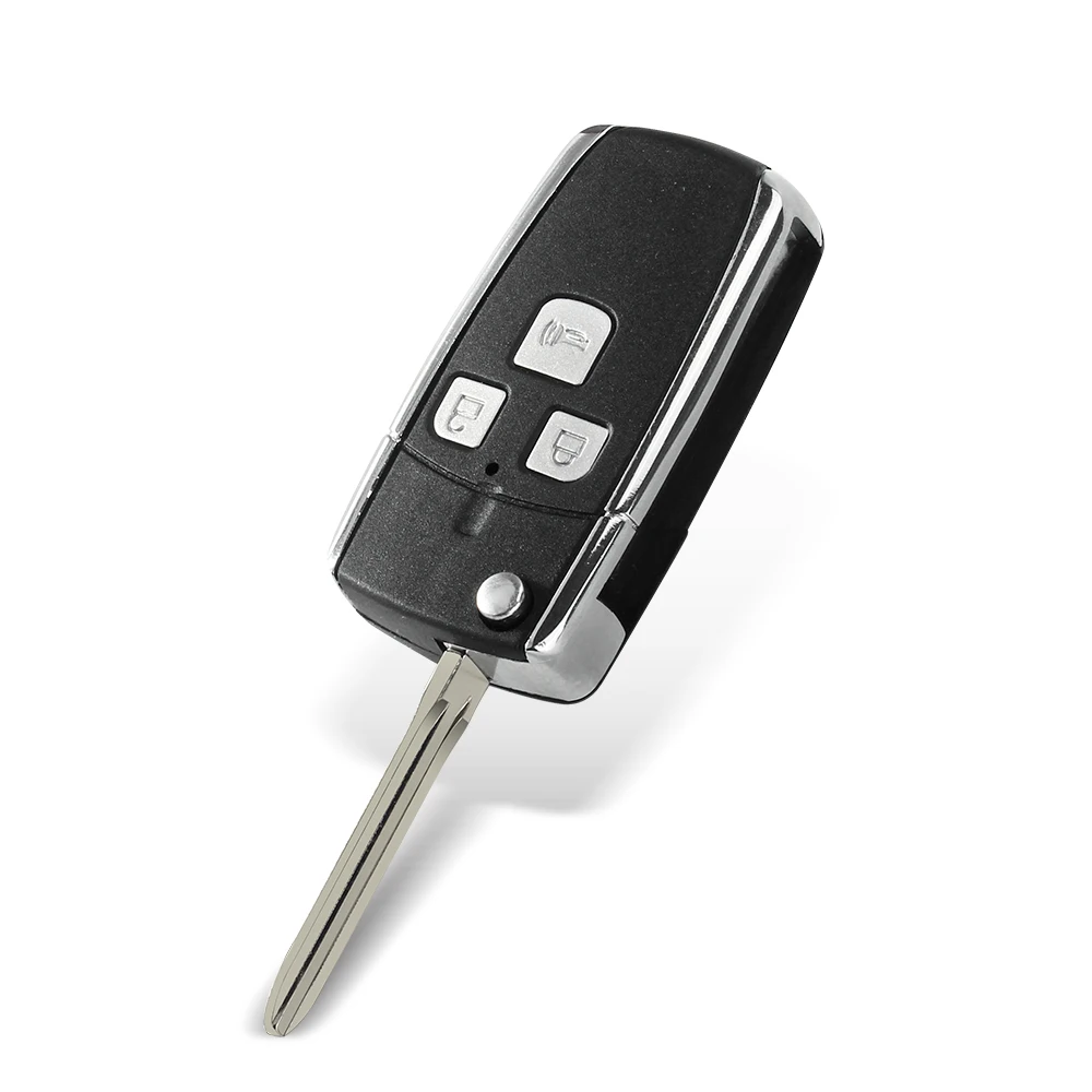 KEYYOU For BYD F3 F3R For Toyota Corolla Vios 2003-2007 Car Key 3 Buttons Modified Remote Key Cover Shell