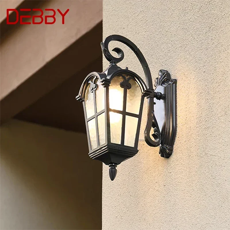 

DEBBY Contemporary LED Outdoor Wall Lamps Electric Simplicity Waterproof Balcony Hallway Courtyard Villa Gate Hotel