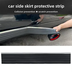 0.5M/1.5M/4M X6CM Car Door/Side Skirts Protector Universal Rubber Anti-Scratch Body Side Skirts Edge Guards Decorative Strip