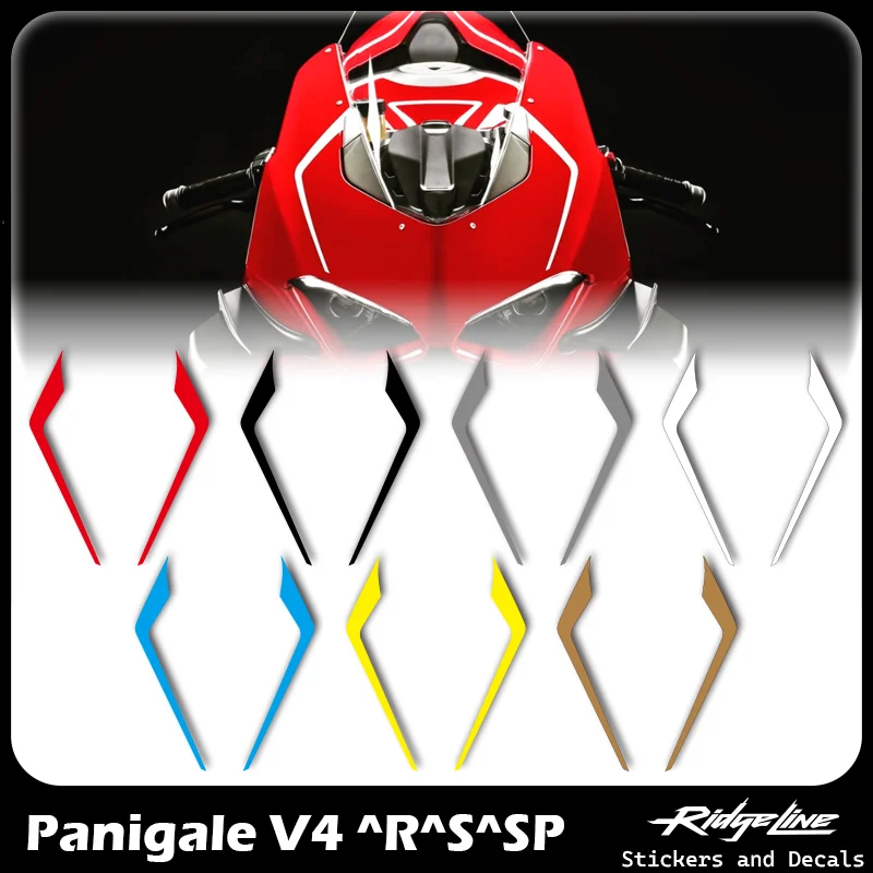 For Ducati Panigale V4 V4R V4S V4SP Motorcycle Shell Fairing Sticker Decal OEM Replica Front Pull Lines Decals