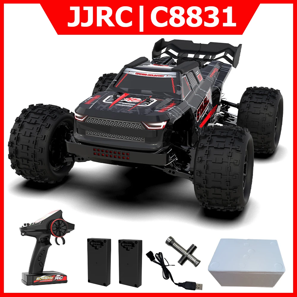 Радиоуправляемая машинка JJRC C8831 1:14, 2.4G, полноприводная, внедорожная, с полным пропорциональным управлением, для дрифта и гонок по бездорожью, в подарок детям