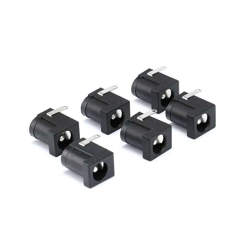 DC DC power Socket 005 Socket 5.5-2.1/2.5 High Temperature Resistant high quality DC socket 10PCS