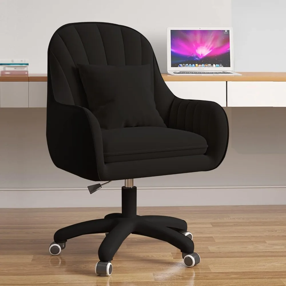 Cute Office Chair Home Computer Chairs Adjustable Task Chairs Modern Office Chair Makeup Chair 360° Swivel