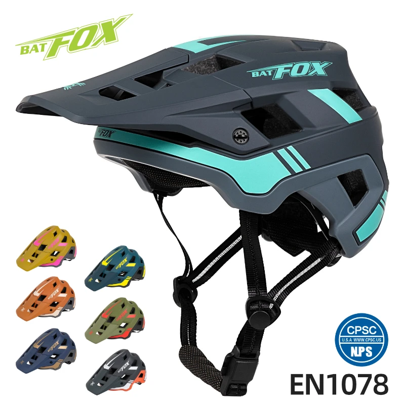 

BATFOX New Ultralight Bicycle Helmet for Men Women Mountain Bike MTB Helmet Integrally-Molded Road Cycling Safety Helmet