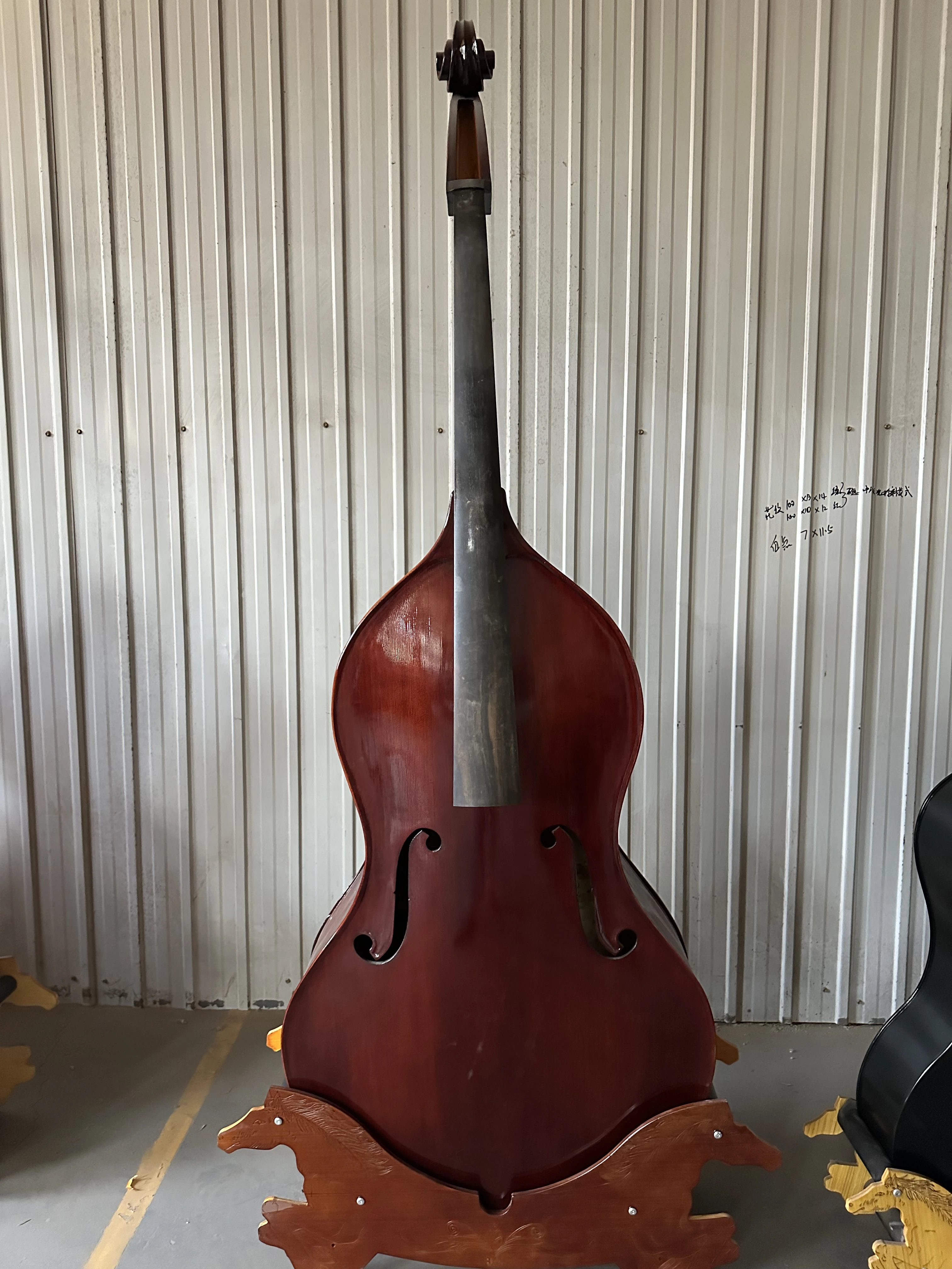 Gourd double bass 3/4, beautiful bass, excellent sound quality/price, manual bass attenuation with all accessories