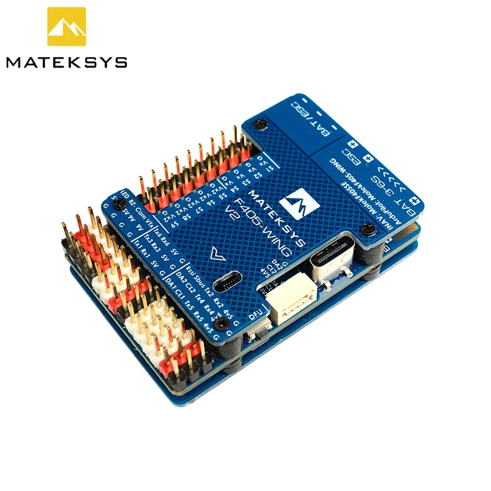 Mateksys Matek F405-Wing-V2 MatekF405-Wing 3-6S Flight Controller For RC FPV Drone/Quadcopter/Multicopter Parts