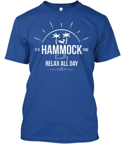 Of National Hammock Day T-Shirt Made in the USA Size S to 5XL