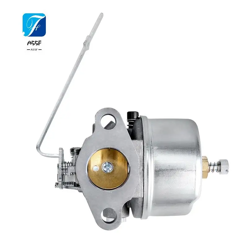 

A55F-Silver Carburetor For Tecumseh H25 H30 H35 Engine With Gasket Lawn Mower Tiller Chippe 3 3.5Hp 3Hp Engines 631921 632284