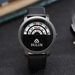 Minimalist Unisex Watch for Men Women Couple Simple Style Conceptual New Design Dial Quartz Wristwatch Male Female Pointer Clock