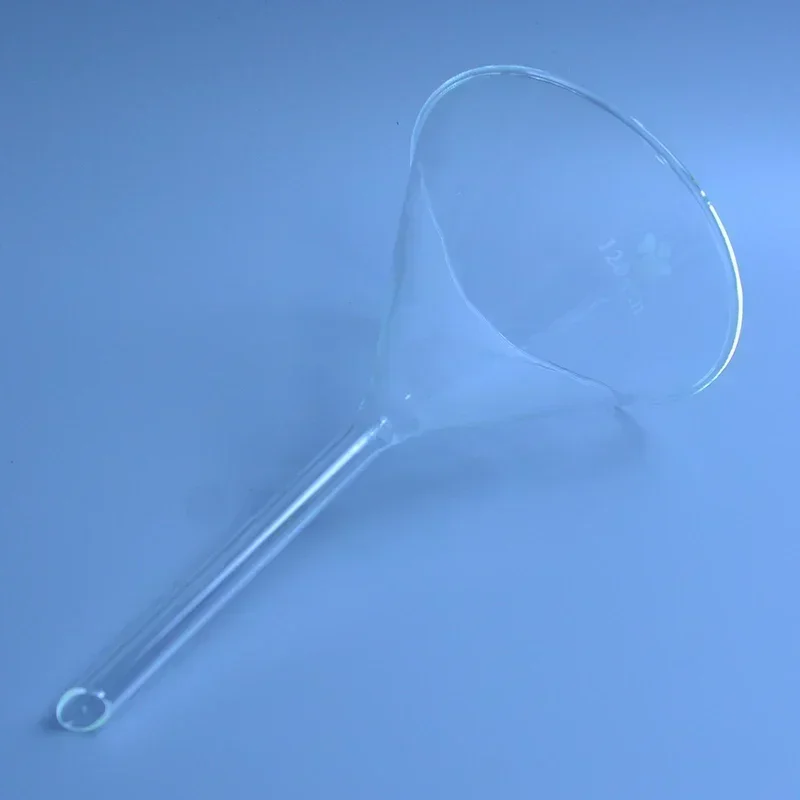 High-quality 30mm/40mm/50mm/60mm/75mm/90mm/120mm Miniature Lab Glass Funnel Borosilicate Glassware