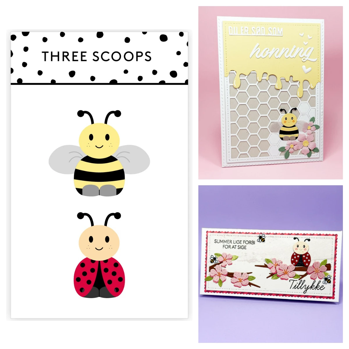 

April 2026 New Bees - Bee Happy Hexagon Background Jar Metal Cutting Dies stamps for DIY Scrapbook Greeting Card Diary Handmade
