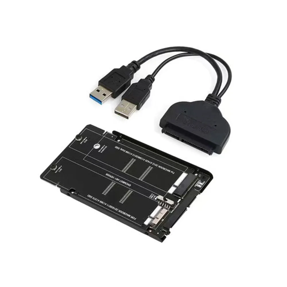 17+7 Pin to SATA SSD Enclosure 2.5