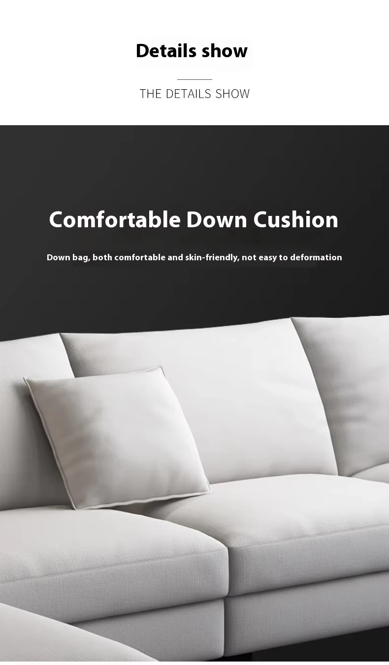 Moderne Wohnzimmermöbel Schlafsofa Set Kombination Hotel Sofa