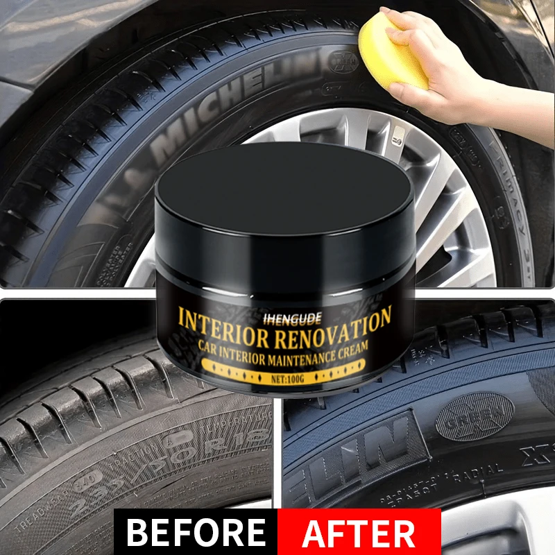 1 ชิ้น 120g รถตกแต่งภายใน WAX-ชิ้นส่วนพลาสติก Update,ภายใน Glitter WAX,ป้องกันยาง, รถสีดําสีเหลืองซ่อมและ NANO Crystal Layer-ได้อย่างมีประสิทธิภาพลบรอยขีดข่วน,ซ่อมสูตร,ภายในป้องกัน |     พื้นผิวเรียบ |     ชั้นนาโนคริสตัล