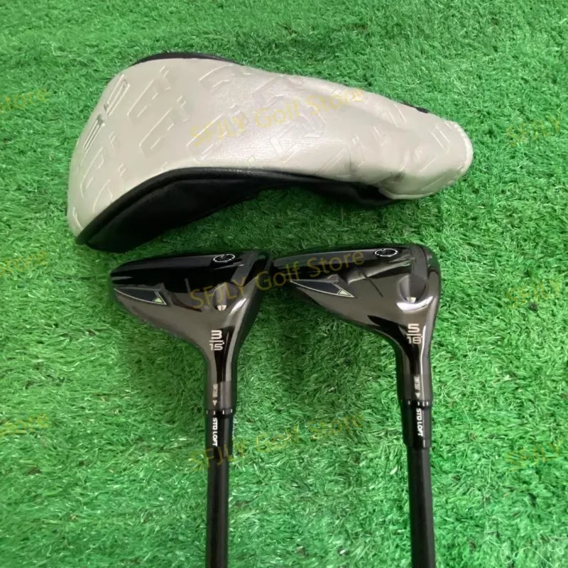 

Новые мужские клюшки для гольфа Q i35 Fairway Wood, No. 3/No. 5,R/SR/S/X Flex Graphite с крышкой на голову