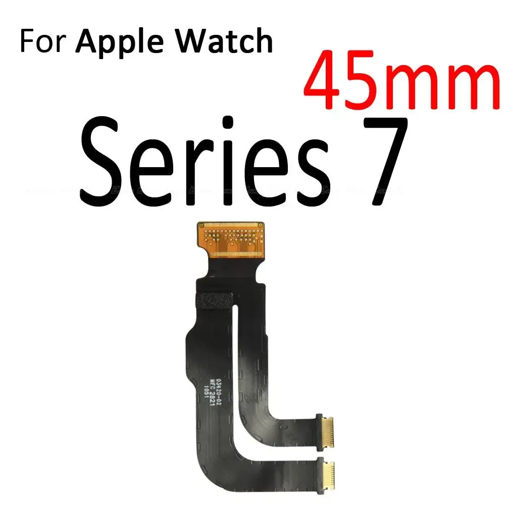 For Apple Watch Series 1 2 3 4 5 7 6 38mm 42mm 40mm 44mm 41mm 45mm Touch LCD Display Motherboard Connector Flex Cable Parts