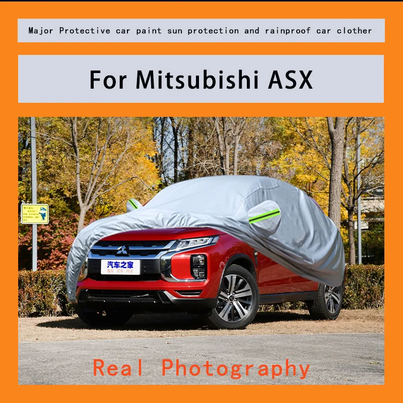 

﻿﻿For Mitsubishi ASX Car Covers Outdoor Waterproof Dustproof Sun Rain Snow Protection Thick Oxford Cloth Full Outer Cover