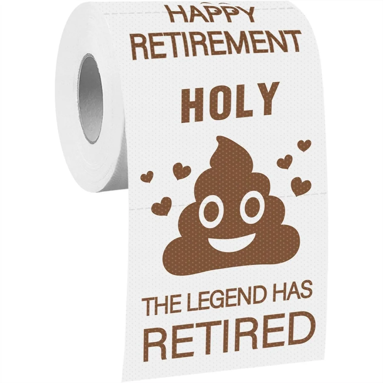 

Retirement Toilet Paper Gift for Men Women Funny Prank Roll Novelty Present for Coworker Happy Retirement Party Decorations