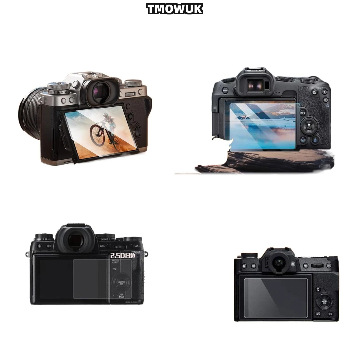 

For Fujifilm X-T10 T20 T30 M1 A1 A2 E2 E3 X30 XF10 XS10 XS20 Screen Protectors LCD Glass Film Shield