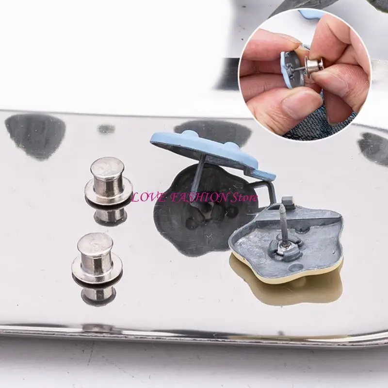 3PCS Có thể điều chỉnh thắt lưng thắt lưng Buckles Thiết kế đám mây Clip fastener clip cho phụ nữ quần áo quần áo lỏng lẻo Y166