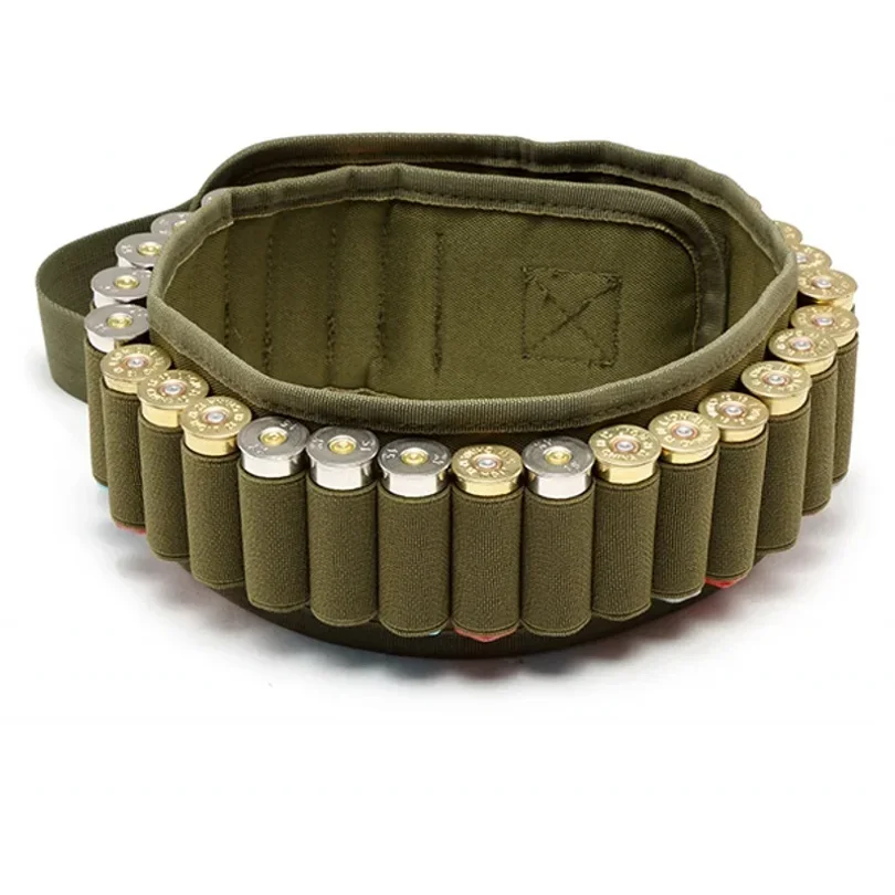 

30 Round Shell Holder Belt Training Hunting Accessories Outdoor Sports 12 Gauge 12GA Ammo Bandolier Cartridge Waist Belts