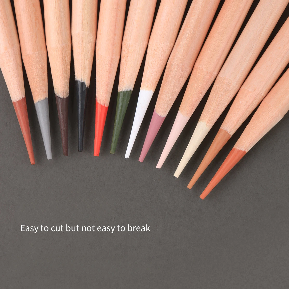 Art Student Sketching Color Pencil Color Charcoal Pen White Charcoal Pen Wooden Round Pole Art Supplies Sketching Penci Kit