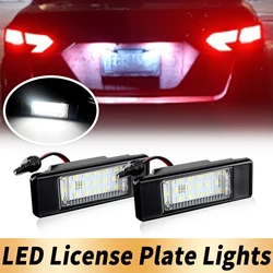 2PCS Canbus LED License Number Plate Light Lamps For Mercedes Benz Sprinter 906 06+ Viano Vito W639 03-14 VW Crafter 06-16 Fiat