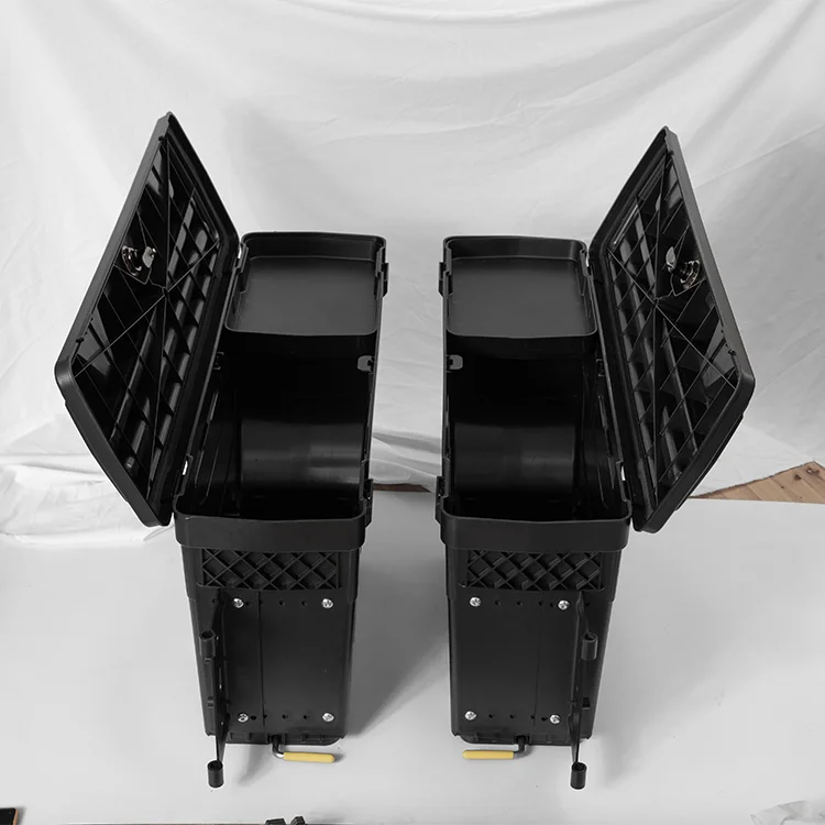 تصفيف السيارة البلاستيك شاحنة صغيرة صندوق أدوات عالمي مع قفل لفورد 2012-2021 رينجر T6 T7 T8 #2