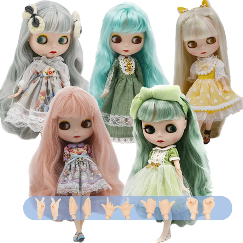 

YUMMON Blyth Doll 1/6 Joint BJD Nude Body 30cm White Skin Matte Face with Hand Special Price