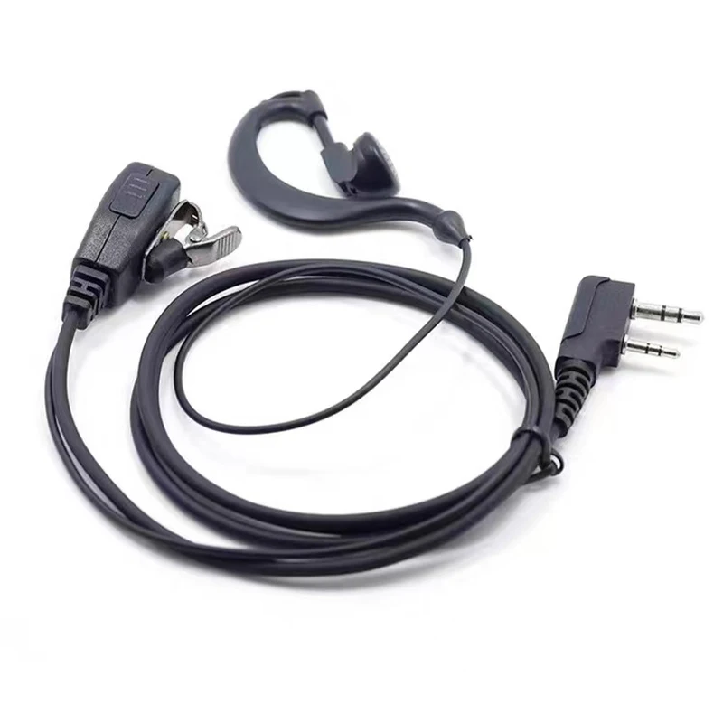 

Headset 2 Pin K Type QuanSheng UVK5 K6 Earpiece UVK6 UV5R Plus BF 888S UV17 Plus Walkie Talkie Air Tube Headphone Two Way Radios