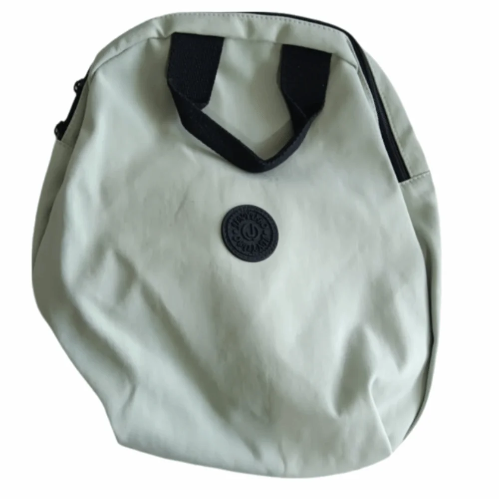 

Korean Style Swimming Nylon Backpack Large Capacity Solid Color Round Shape Shoulder Bag Tote Bag Niche Design Fitness Bag