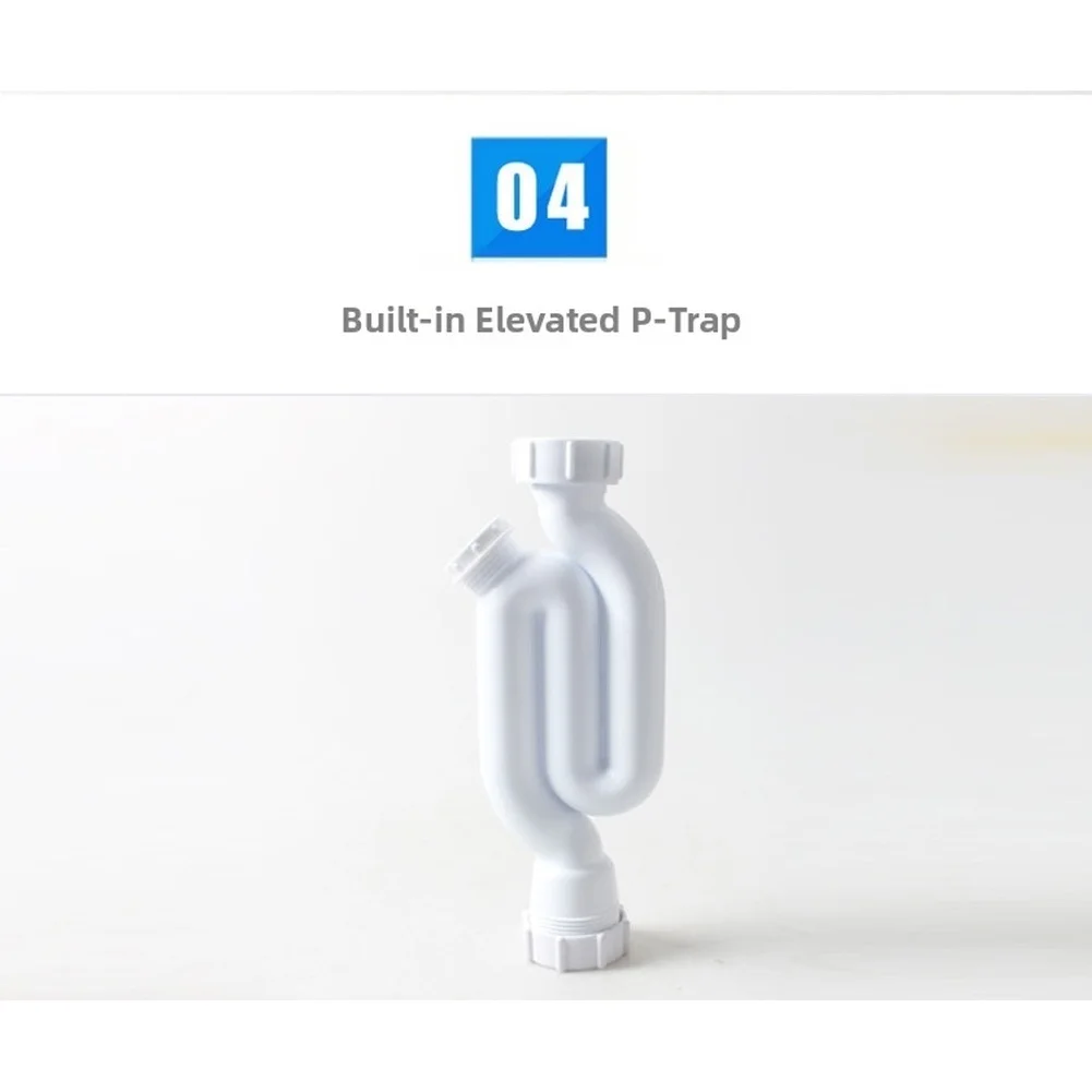 For Indoor Use Anti Smell Drain Pipe Home Renovation Anti Smell Drain Pipe Solution Compatible With 1-1 4 Drains