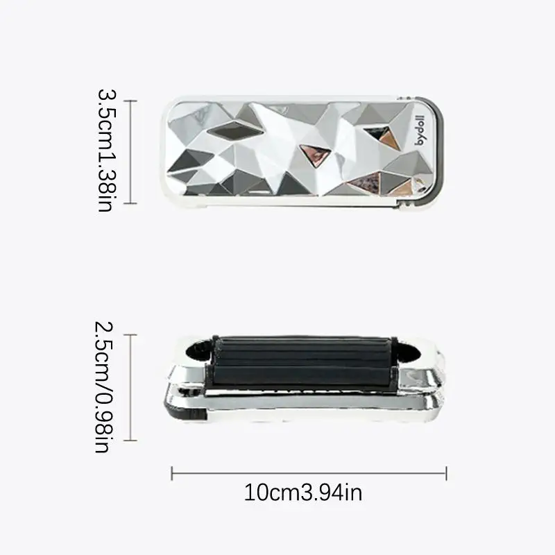 2-in-1 Mini-Haarbürste, zusammenklappbarer Massagekamm, Kopfmassage, antistatisch, tragbar, Haarkämme, Spiegel, Luftkissen, Kopfhaut-Massagekamm