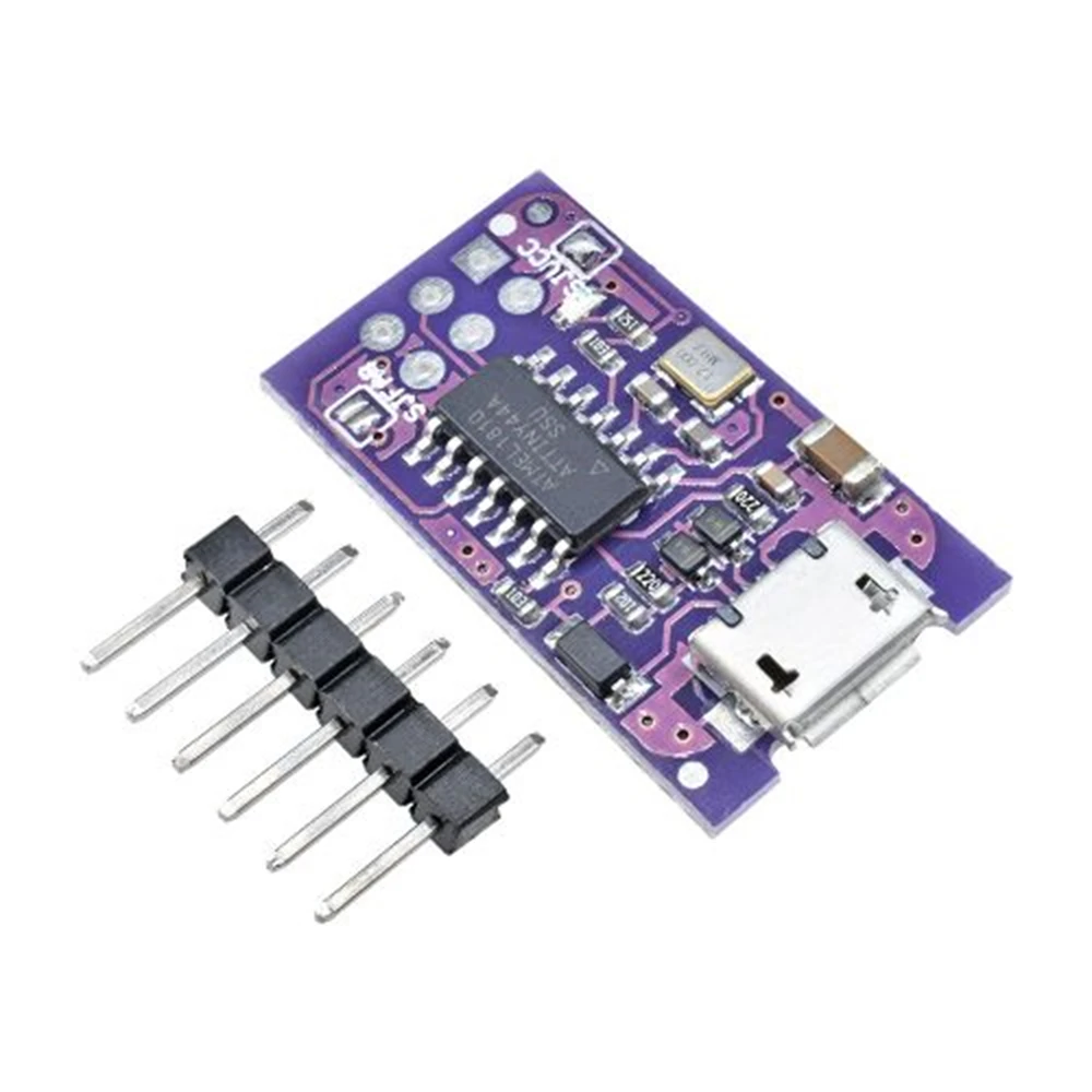 DC 5V Micro USB Tiny AVR ISP ATtiny44 ATTiny45 85 USBTinyISP Programmer Module For Arduino IDE Bootloader ISP Microcontroller
