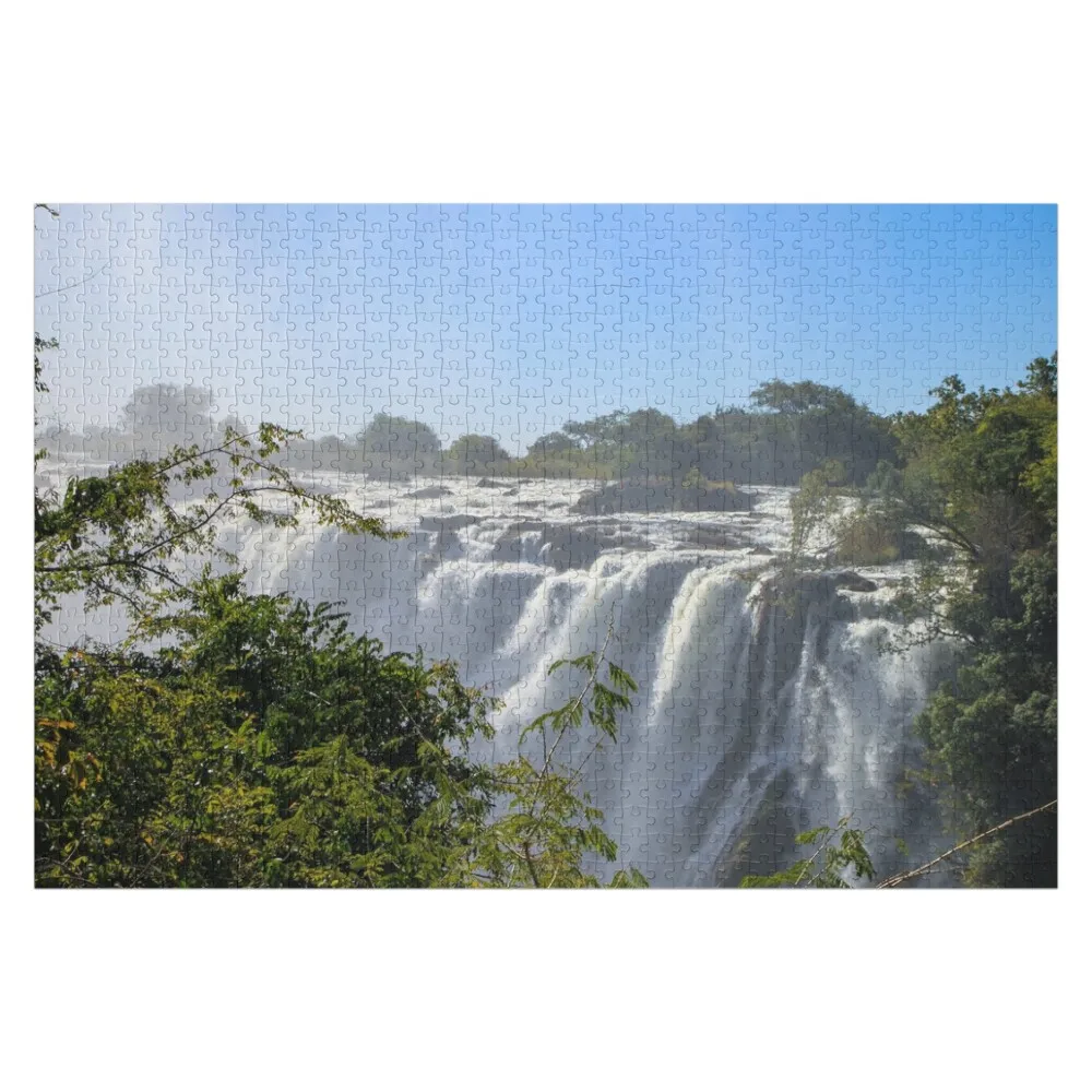 

Victoria Falls as seen in Zambia Jigsaw Puzzle Game Children Children Puzzle