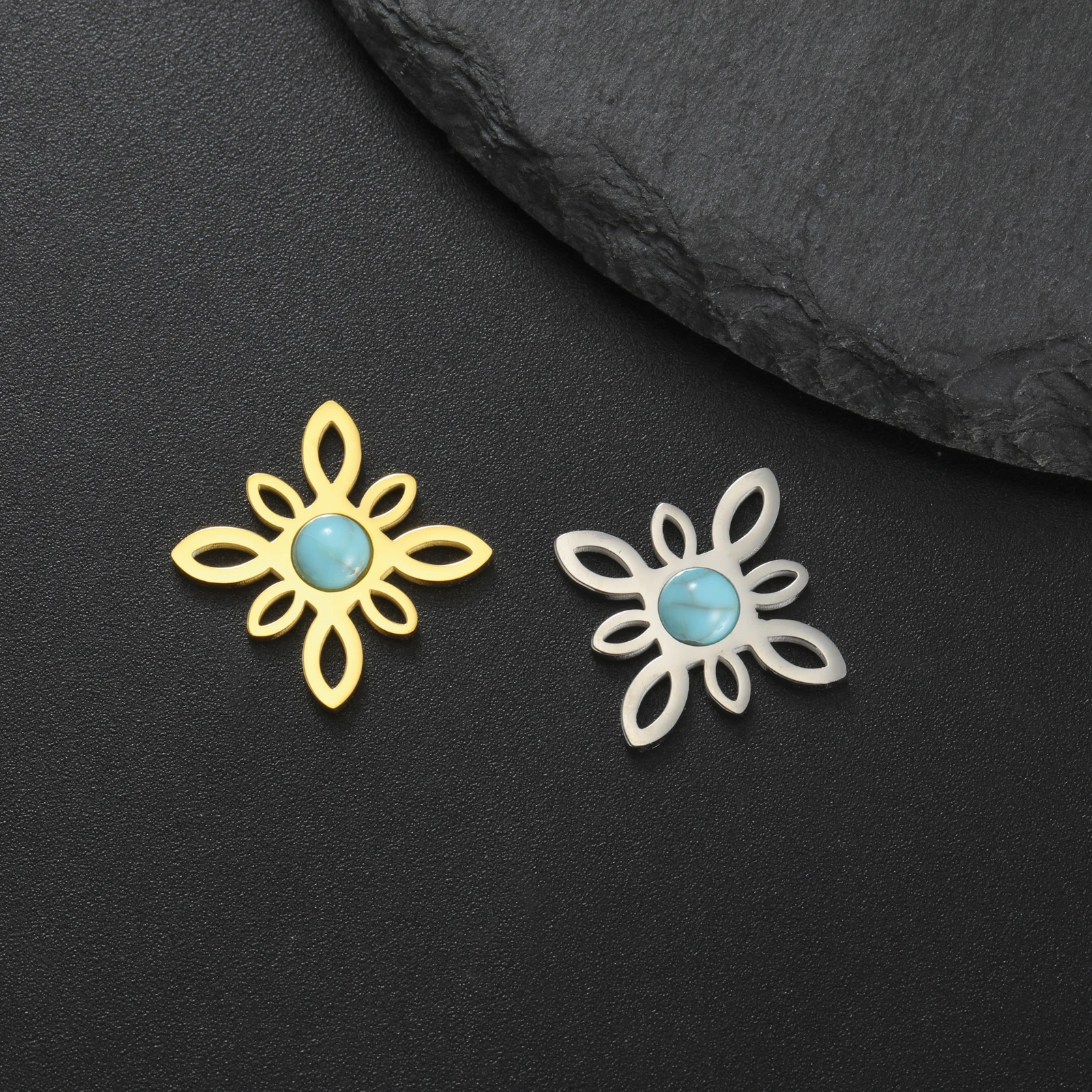 

Stainless Steel Celtics Knot Amulet Charms Vintage Witch Knot Earrings Bracelets Necklace Jewelry DIY Accessories