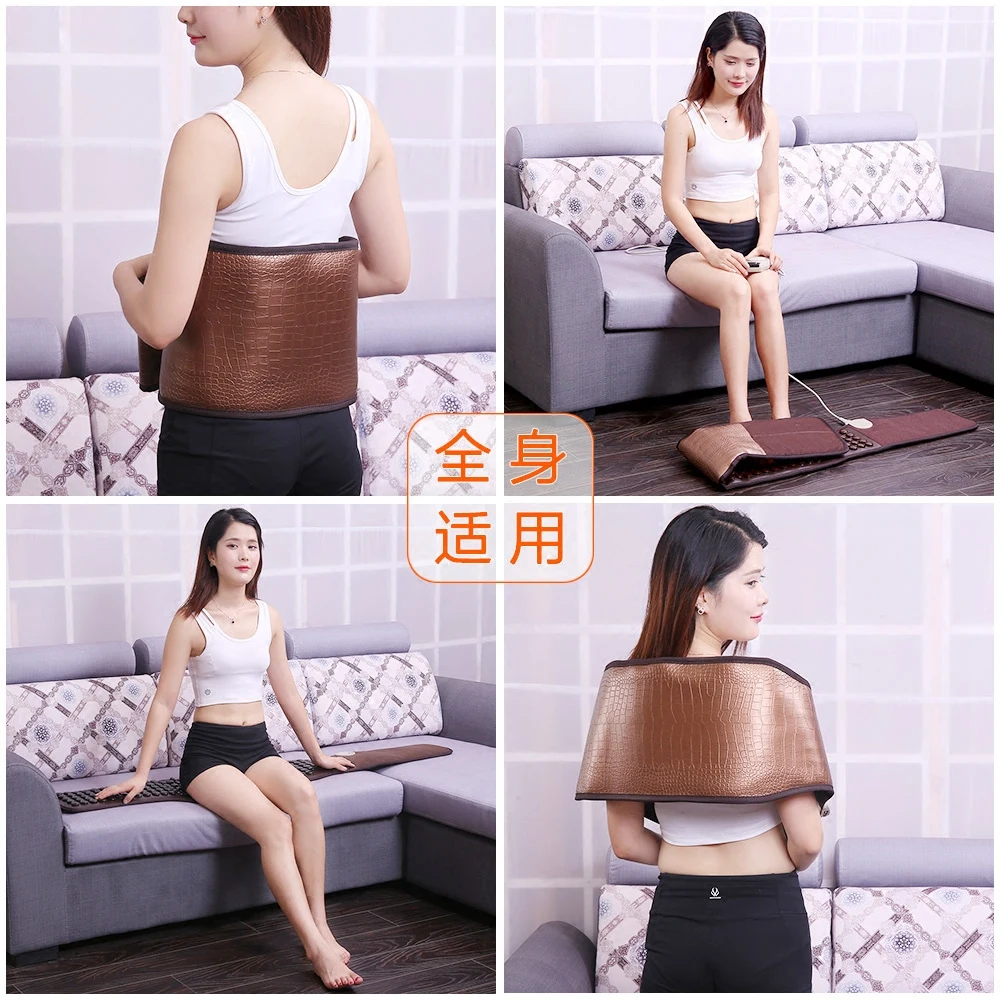 Tomalin electric heating therapy heat belt abdominal hot compress health germanite warm heat heat belt